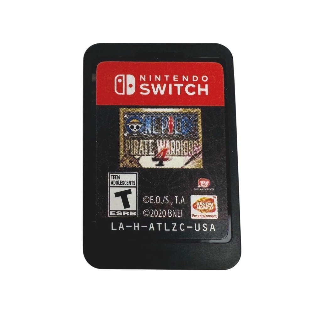 One Piece Pirate Warriors 4 Nintendo Switch Game Cartridge LA-H-ATLZC-USA